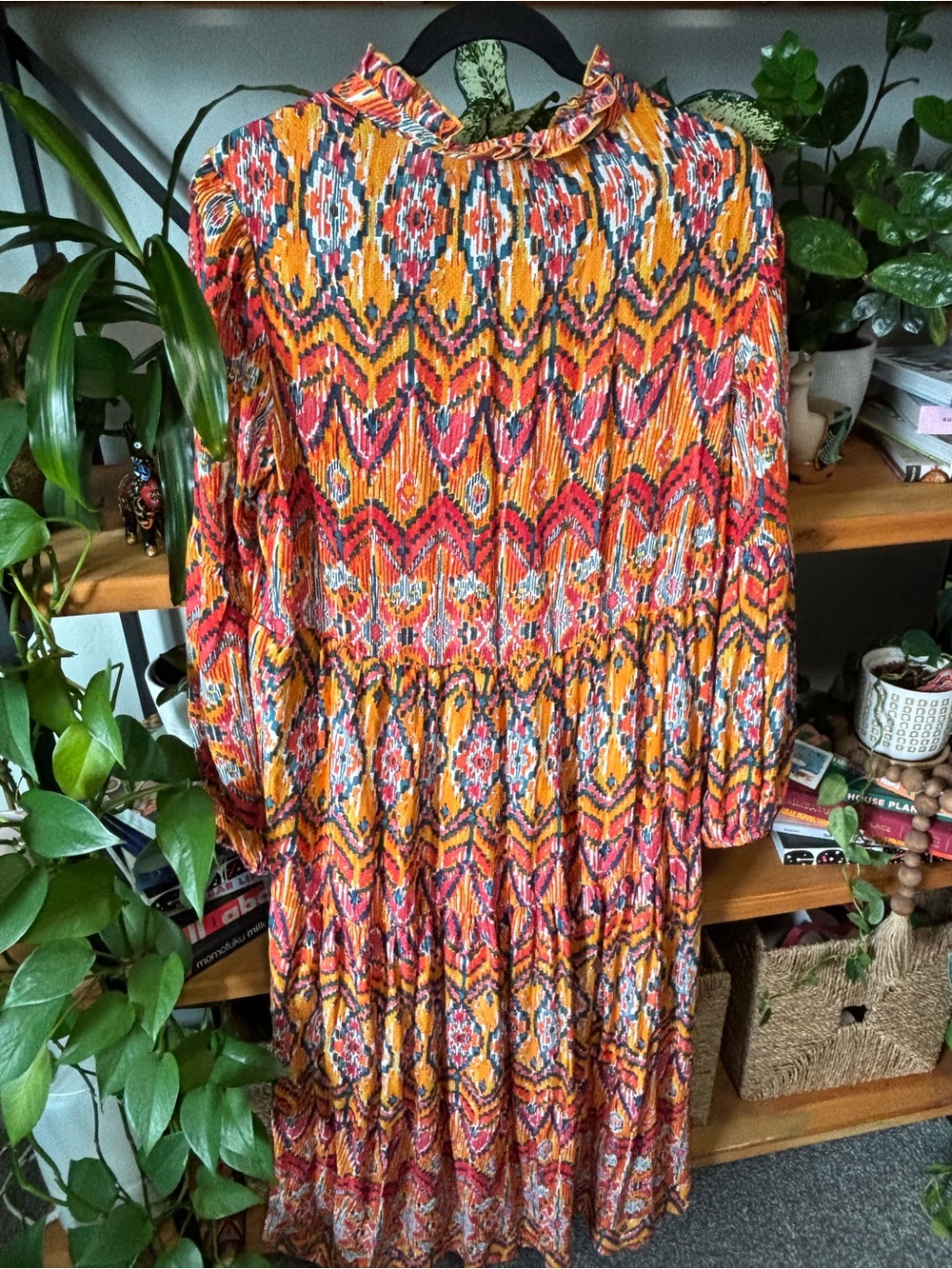 Anthropologie Maeve Tamarind Tiered Maxi Dress | Small - Picture 5 of 5